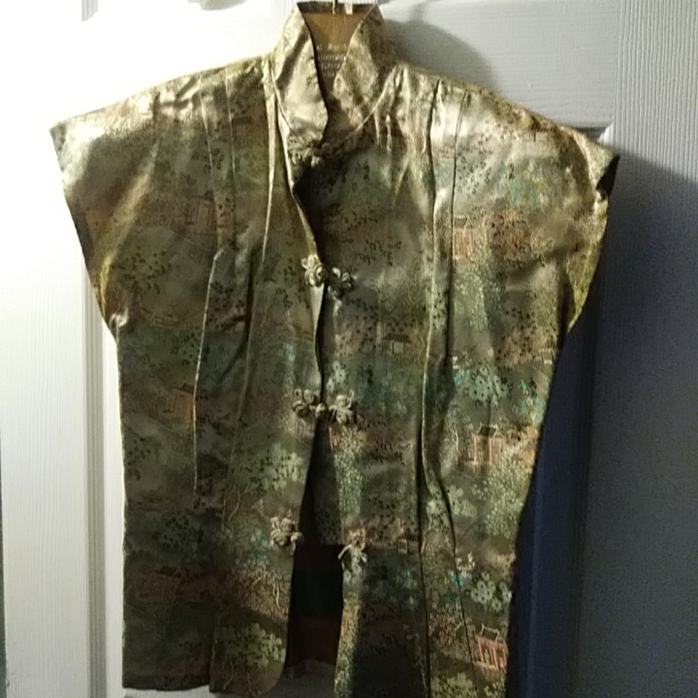 Vintage short sleeve blouse